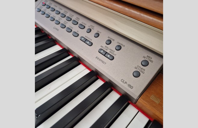 Yamaha CLP150 Digital Piano | Satin Cherry Finish | UK Delivery In Days | Warranty | P/X | Finance Options | Includes Stool, Headphones | Used | Serial Number 604810 - Image 10